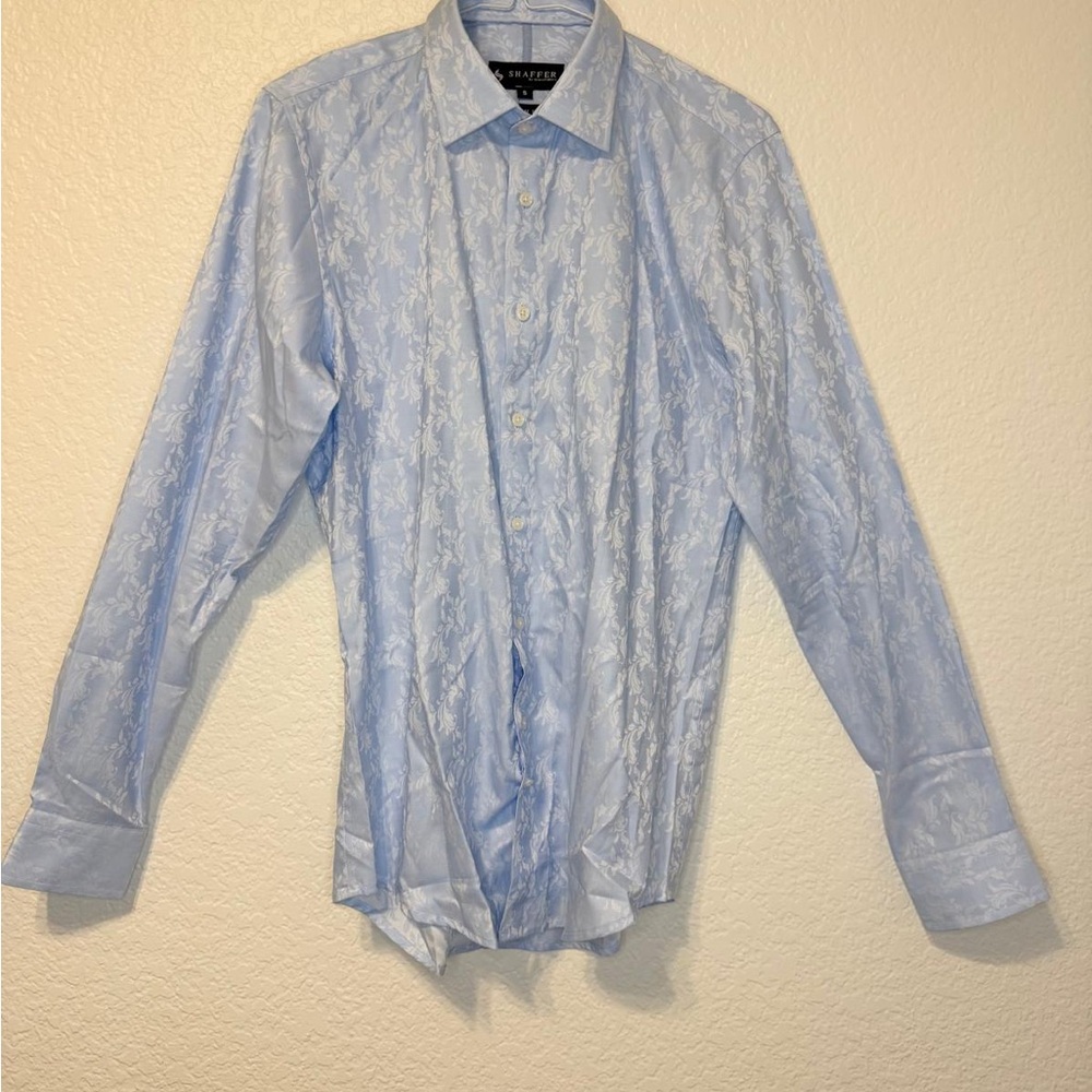 Elegant Light Blue Dress Shirt